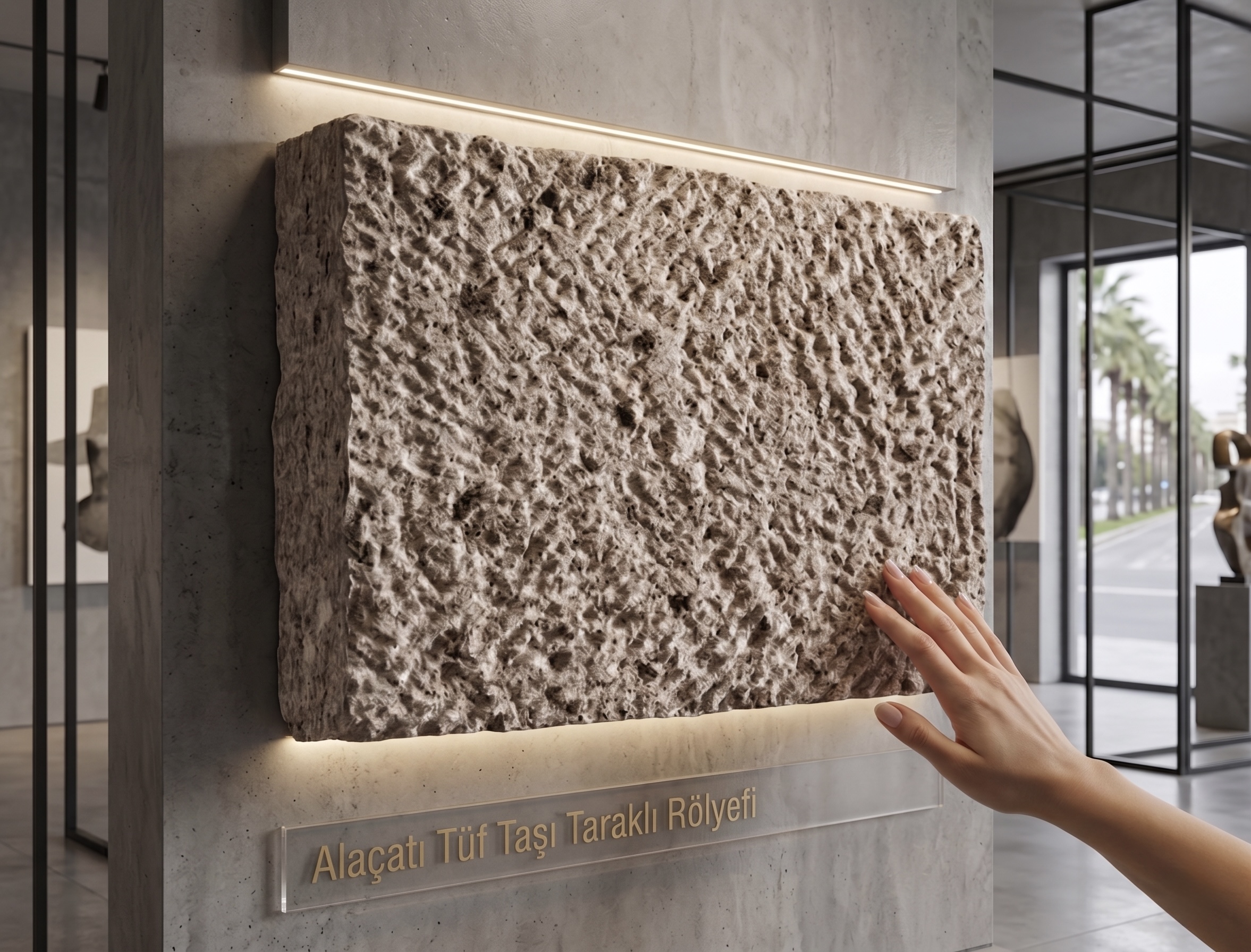 Alaçatı Tüf Taşı Taraklı Rölyef