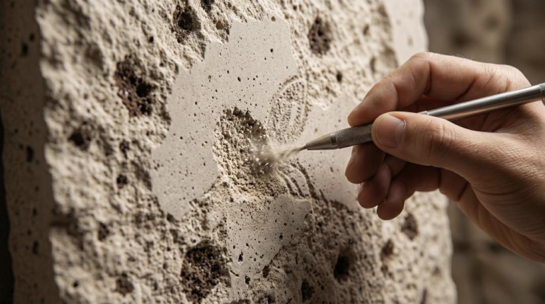 Alaçatı Tüf Taşı Kumlama Rölyef detay 1